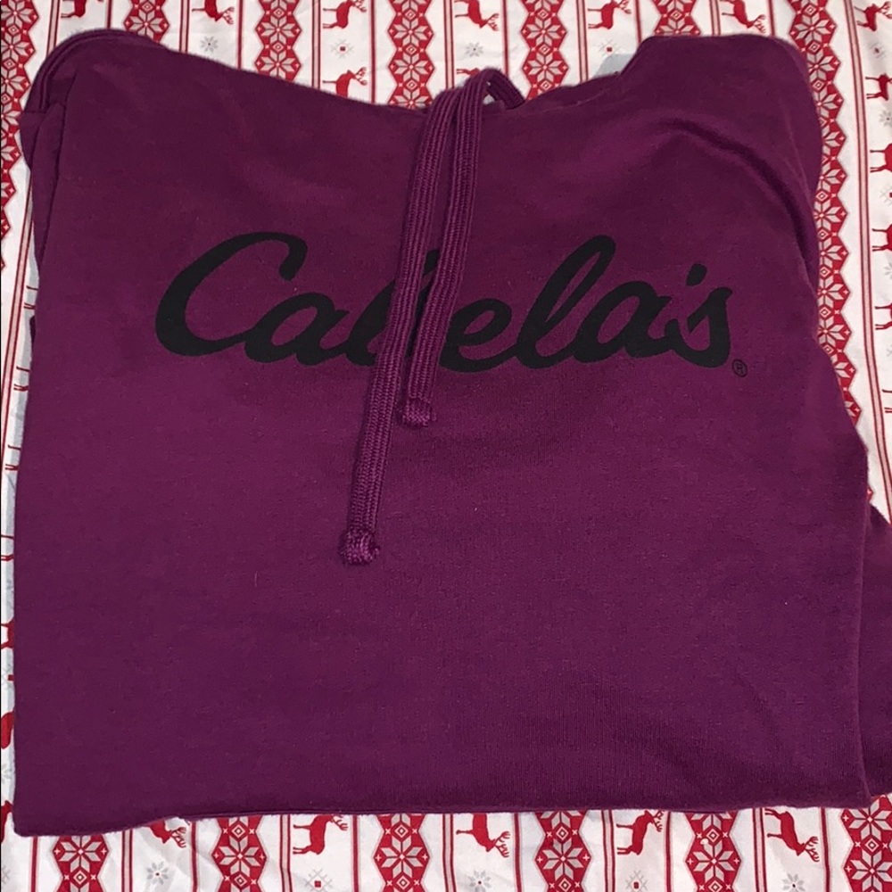 Purple cabelas hoodie
